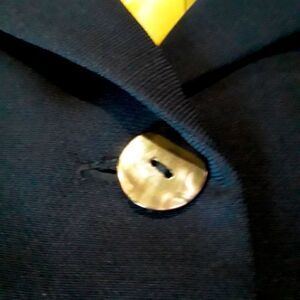 NWT Signature for You Lightweight Seasonless Navy Blue Blazer Size 8